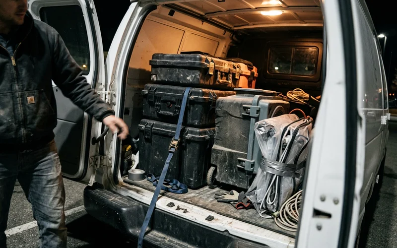 Response equipment loaded and ready for 24/7 dispatch