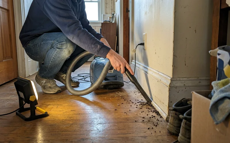 HEPA vacuuming, a step junk removal companies do not perform